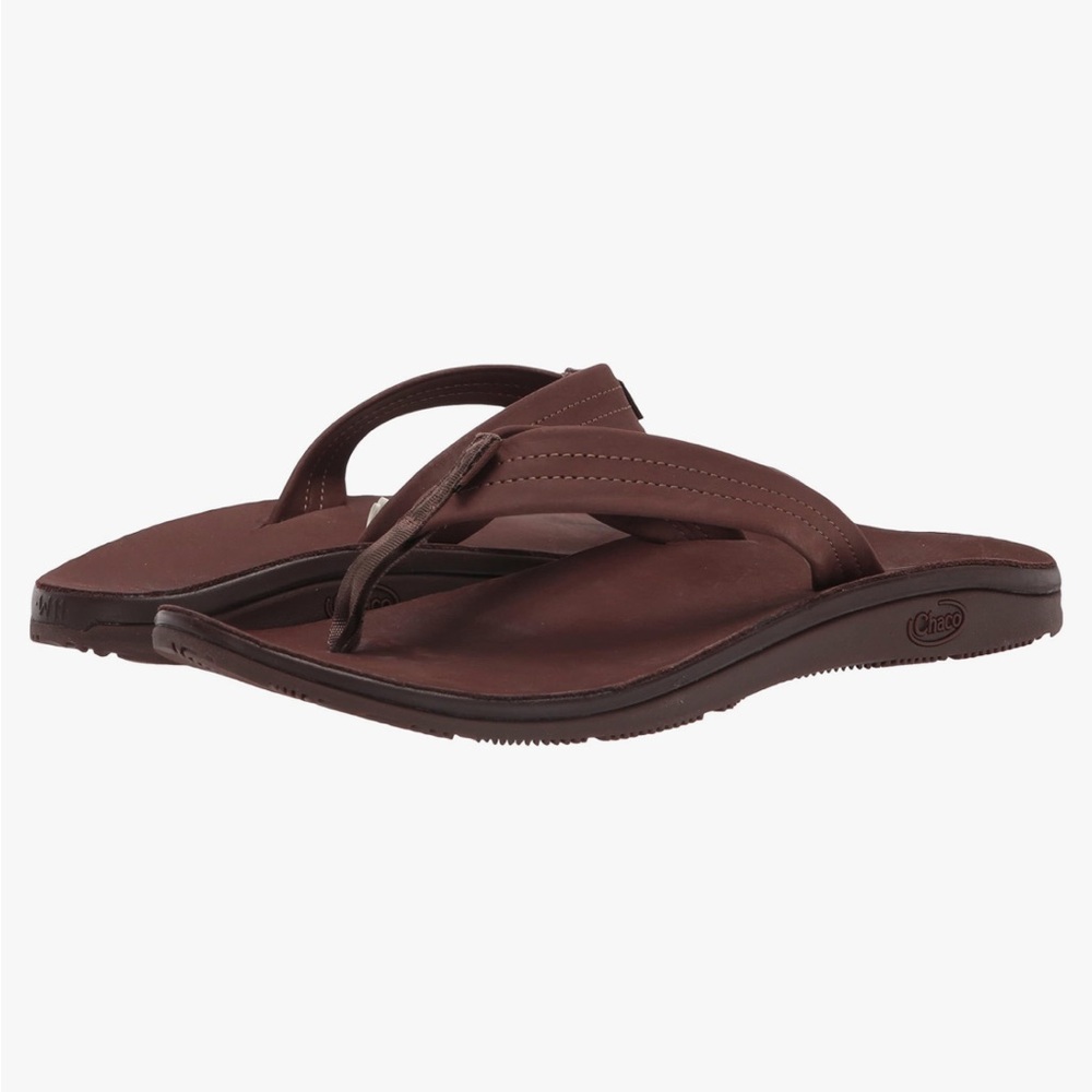 Chacos flip flops leather size 6